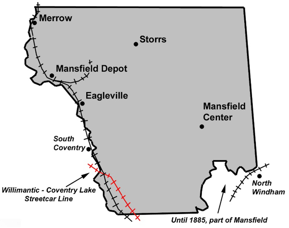 Train Map Mansfield