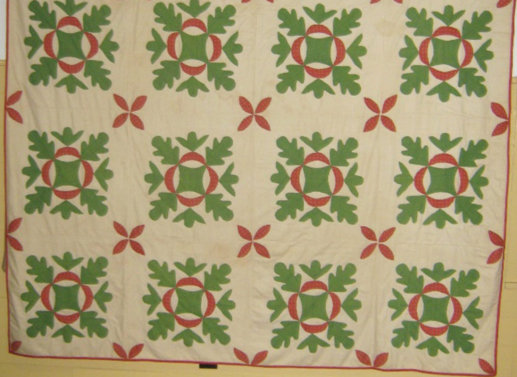Lucretia Ripley Clark - Coverlet